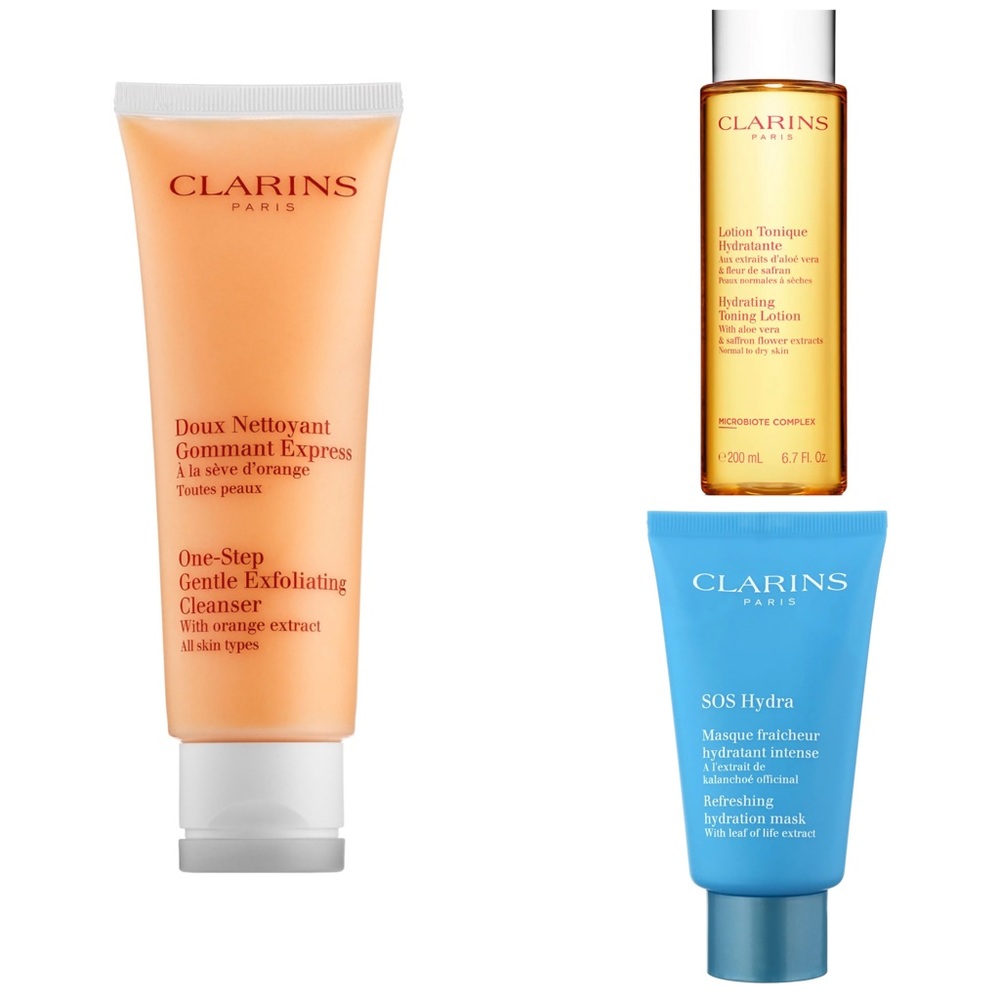 Clarins Recommended Skincare Bundle